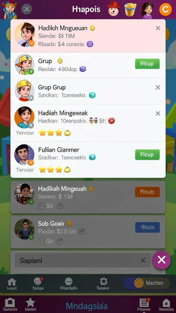 182game - Tampilan antarmuka yang menarik dan mudah digunakan.
